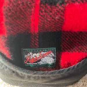 Polo by Ralph Lauren Red and Black Checkered wool Hat